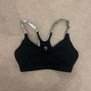 Shape active Black and Gray Women's Sports Bra